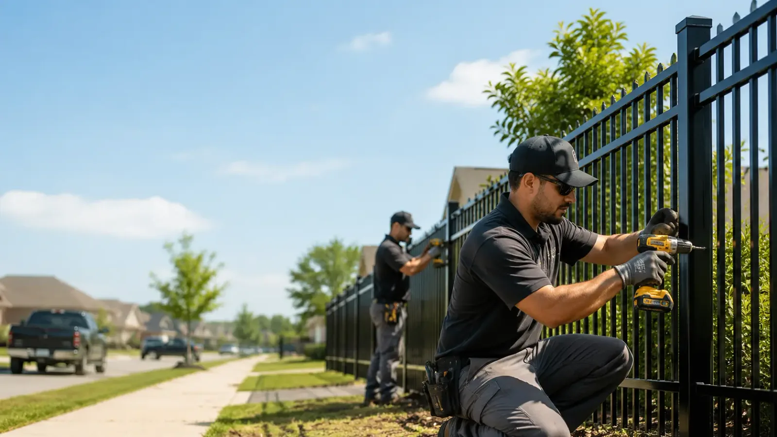 Metal Fence Installation in Buffalo, IA